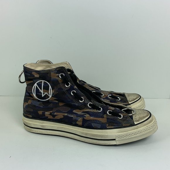 Converse X Undercover Chuck 70 Hi New Warrior Mens Shoe Camo 164833C NEW  MultiSz
